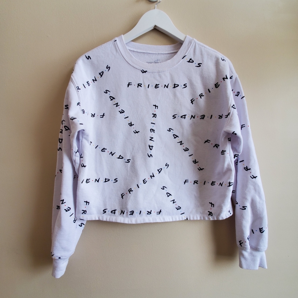 Love Tribe Friends crew neck sweatshirt - Medium (cropped)